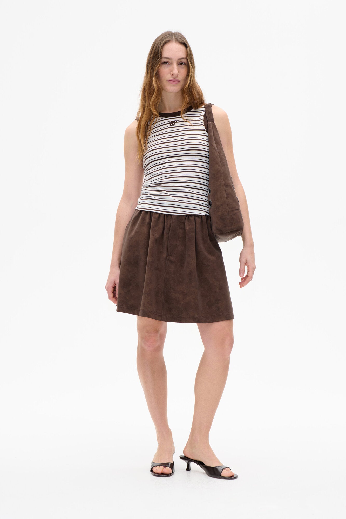 Shea nederdel - Coffee Bean Brown
